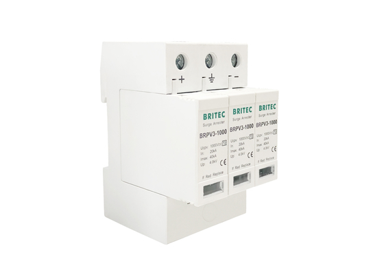 1000V Class II DC Lightning Arrester Solar PV Surge Arrester