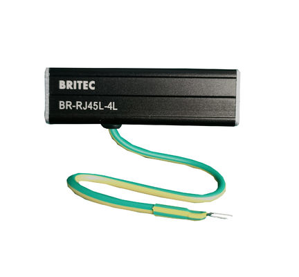 BRRJ45L-4L อุปกรณ์ป้องกันไฟกระชากสำหรับข้อมูล ป้องกันไฟกระชาก RJ45 ป้องกันไฟกระชากสัญญาณ