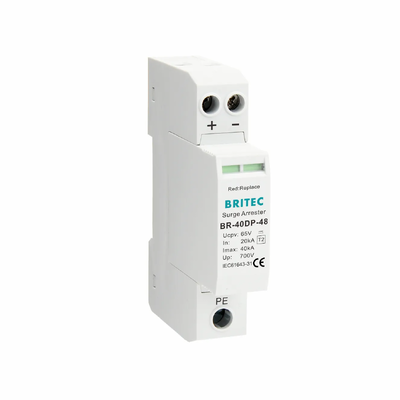 BR-40DP 48 ประเภท 2 DC 48V SPD 40kA อุปกรณ์ป้องกันการกระชับกระชับกระชับกระชับกระชับกระชับกระชับกระชับกระชับกระชับกระชับกระชับกระชับ