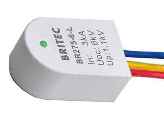 อุปกรณ์ป้องกันไฟกระชาก LED Class III 275V 230V 3kA SPD สำหรับหลอดไฟถนน Led