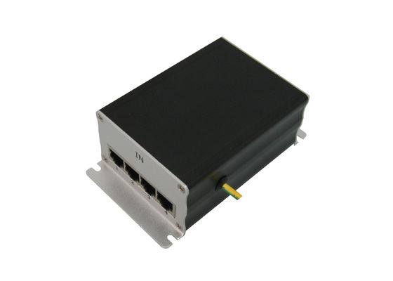 4- พอร์ต RJ45 5KA อีเธอร์เน็ตอุปกรณ์ป้องกันไฟกระชาก 5V Poe Ethernet Arrester Surge