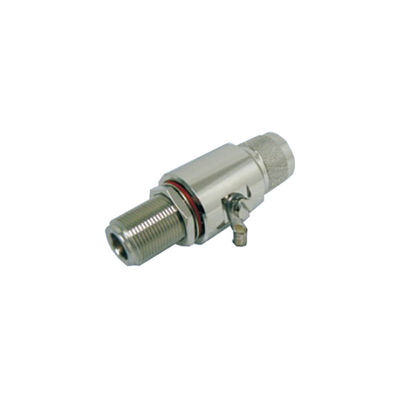 N Type Coaxial Lightning Arrestor สำหรับอุปกรณ์ส่งข้อมูล