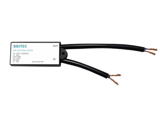 อุปกรณ์ป้องกันไฟกระชาก LED 275v ประเภท 3 6KV 20KA Light Street Protector