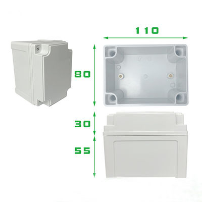 TY-8011085 Outdoor RoHS IP66 กล่องเชื่อมต่อไฟฟ้ากันน้ำ ABS Plastic Enclosure