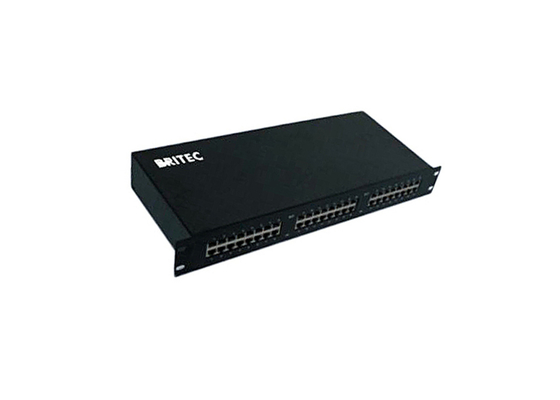 24 Port Rj45 Ethernet rackmount Network Lightning arrester Rack rj45 spd อุปกรณ์ป้องกันการกระจายอีเทอร์เน็ต