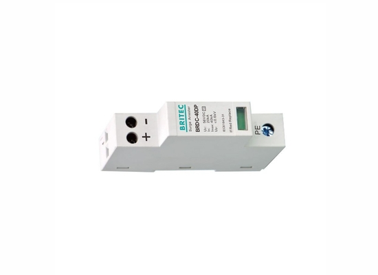 อุปกรณ์ป้องกันไฟกระชาก PV แบบปรับได้หนึ่ง 24V DC 56V อุปกรณ์ป้องกันไฟกระชากสำหรับอุปกรณ์ไฟฟ้า
