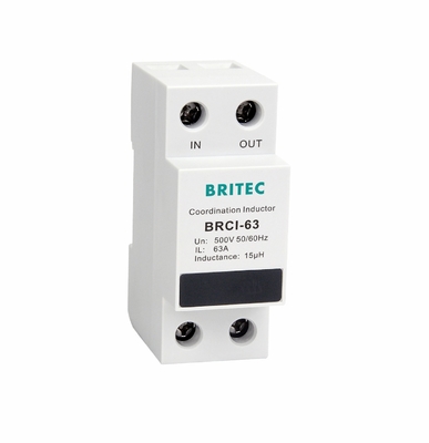 BRCI-63 อินดูเตอร์การประสานงาน AC SPD เครื่องป้องกันไฟฟ้า