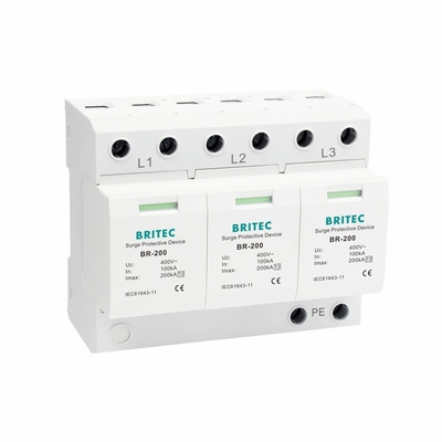 BR-200 3P BRITEC อุปกรณ์ป้องกันการกระจายไฟชนิด 2 อุปกรณ์ป้องกันการกระจายไฟชนิด 2