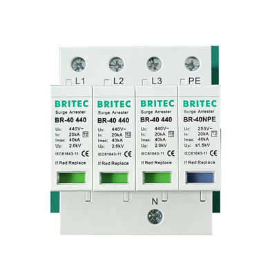 BR-40 440 3+1P ประเภท 2 อุปกรณ์ป้องกันการกระชับกระชับกระชับกระชับกระชับกระชับ