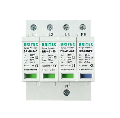 BR-40 440 3+1P ประเภท 2 อุปกรณ์ป้องกันการกระชับกระชับกระชับกระชับกระชับกระชับ