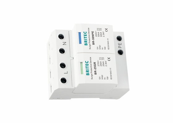 AC 25kA 1+1 BR-25GR อุปกรณ์ป้องกันการกระตุ้น