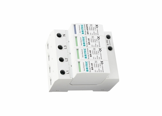 40kA MOV SPD แบบ 2 ป้องกันการกระชับอัตรา