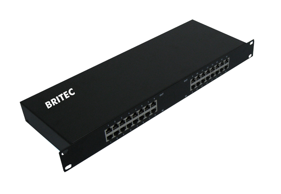 BRRJ45L-16R 1000Mbps/100Mbps RJ45 การป้องกันการกระชับอัตราการทํางาน RJ45 การป้องกันการกระชับอัตราการทํางาน