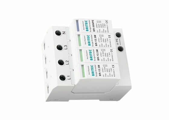 อุปกรณ์ป้องกันการกระแทกแบบ 1 ประเภท B+C 12.5kA