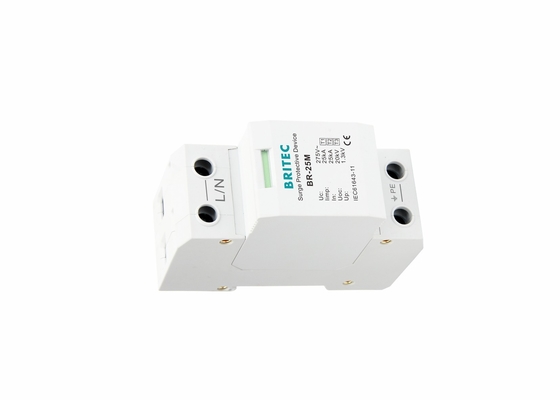 อุปกรณ์ป้องกันไฟกระชากแบบ 1+2+3 25kA 1 ขั้ว AC Surge Protector