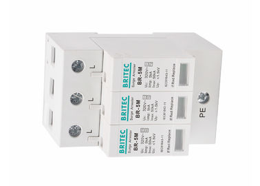 อุปกรณ์ป้องกันฟ้าผ่า 5kA 3P 320Vac ประเภท 1 + 2 / Class I + II / Class B + C
