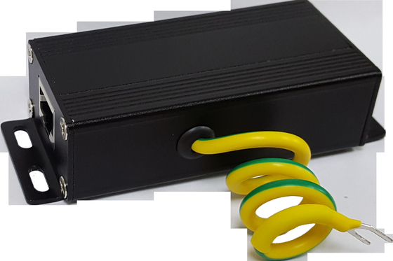 1000mbps RJ45 SPD Ethernet Surge Arrester อุปกรณ์ป้องกันฟ้าผ่าอุปกรณ์ส่งสัญญาณข้อมูล spd