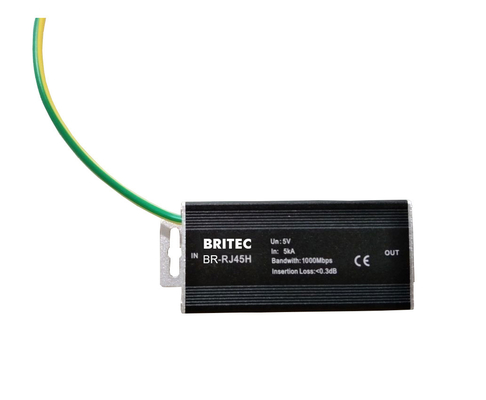 TUV 100Mbps ข้อมูลสัญญาณ RJ45 SPD Surge Protector สำหรับอุปกรณ์ป้องกันไฟกระชาก LAN Ethernet Network spd
