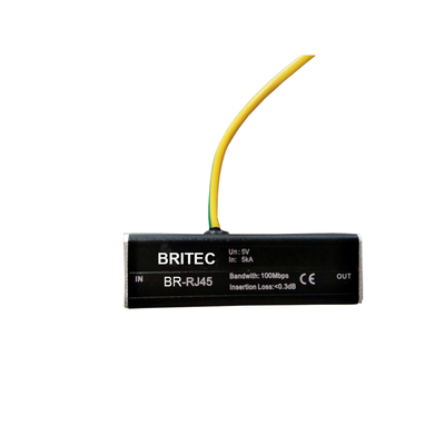 SPD 48V RJ45 Surge Arrestor 100M 1000M Ethernet PoE ข้อมูล Surge Protector จีน
