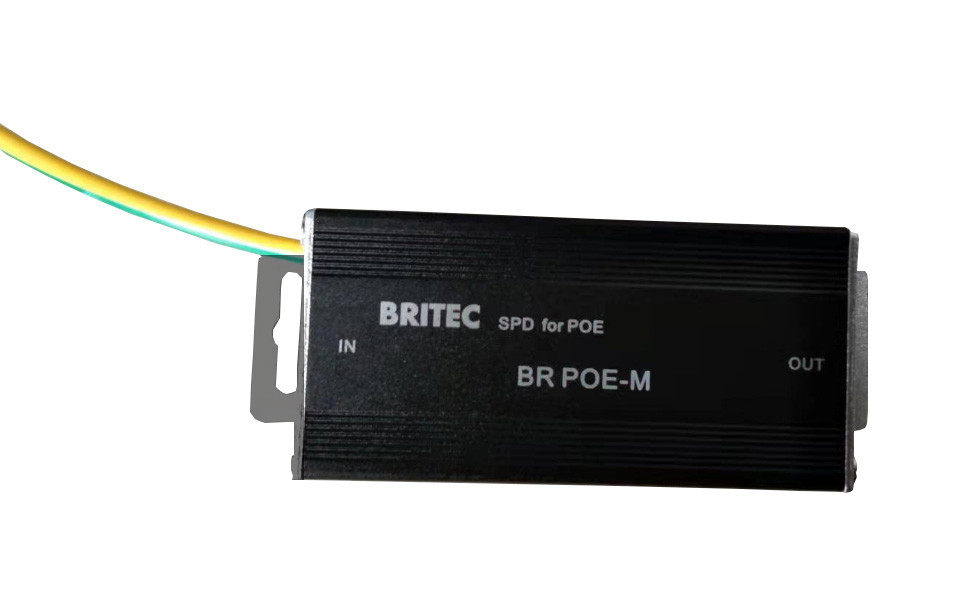 SPD 48V RJ45 Surge Arrestor 100M 1000M Ethernet PoE ข้อมูล Surge Protector จีน