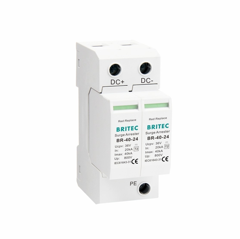 BR-40 24 PV Surge Arrester DC Surge Protector อุปกรณ์ป้องกันแสงอาทิตย์