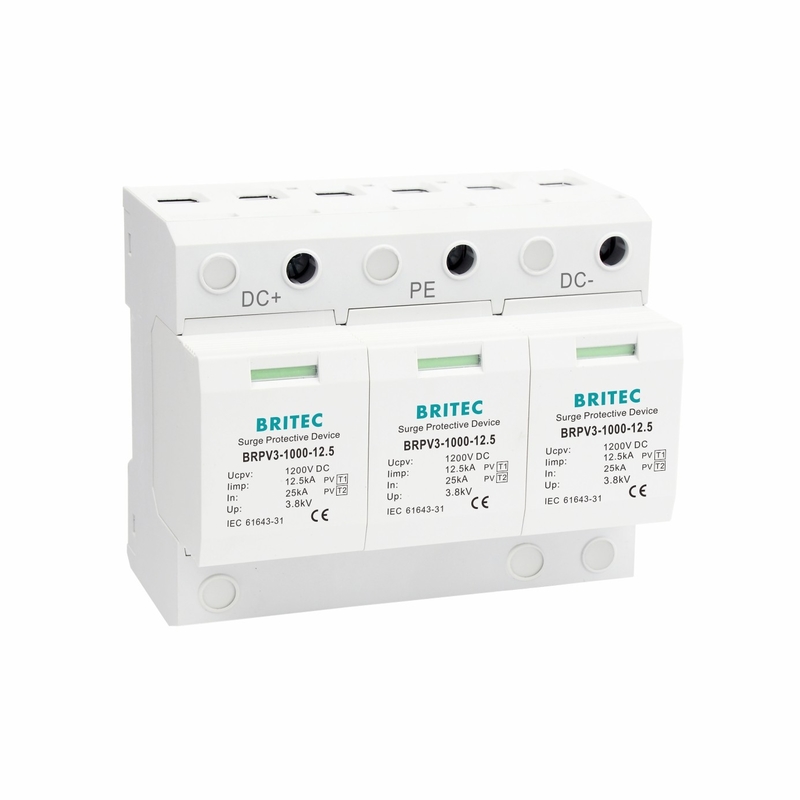 BRPV3-1000-12.5 PhV Surge Arrester ป้องกันระบบ PhV 3p อุปกรณ์ป้องกันแสงอาทิตย์