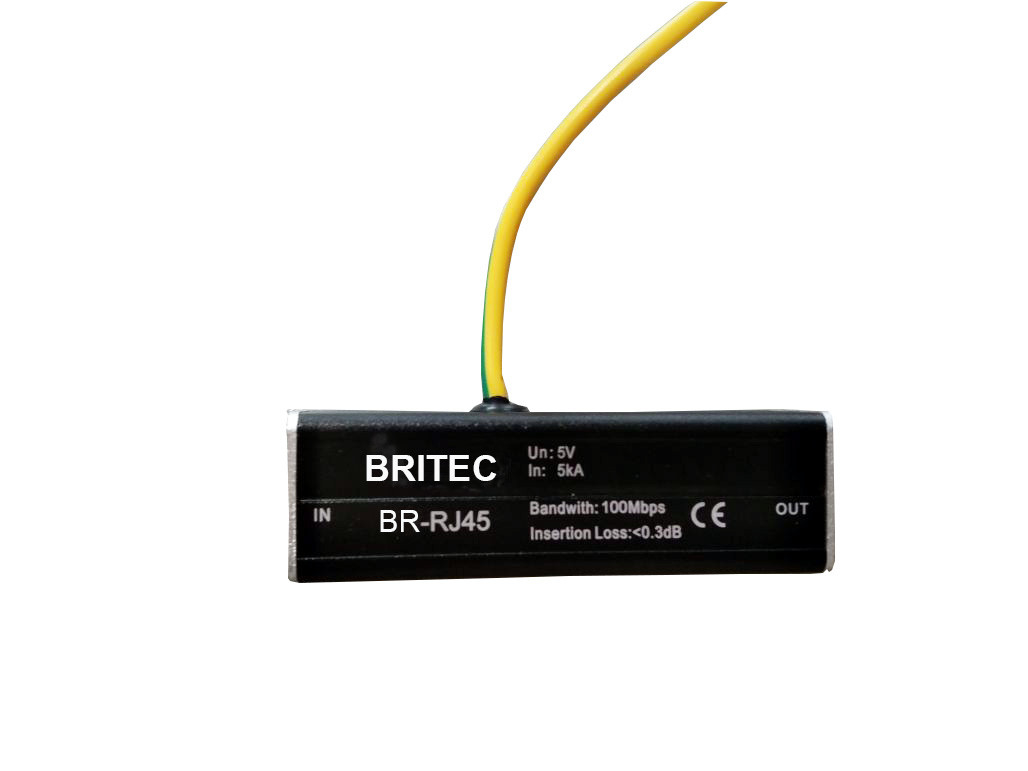 TUV 100Mbps ข้อมูลสัญญาณ RJ45 SPD Surge Protector สำหรับอุปกรณ์ป้องกันไฟกระชาก LAN Ethernet Network spd