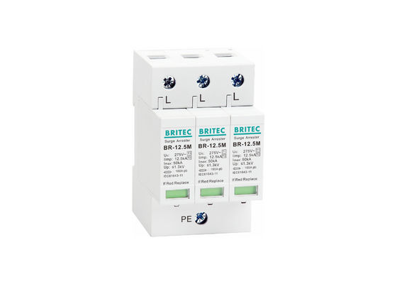 BRITEC AC 12.5kA BR-12.5M 275V T1+T2 อุปกรณ์ป้องกันไฟกระชาก Class B+C