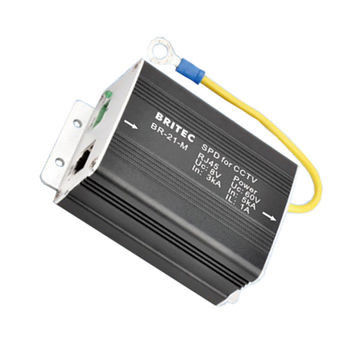 BRRJ45H-8L ไฟฟ้า rj45 Surge Protector ไฟฟ้า Shield Gigabit เครือข่ายป้องกันการกระตุ้น