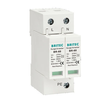 BR-60 3P อุปกรณ์ป้องกันไฟกระชาก Lightning Arrester Spd Type2