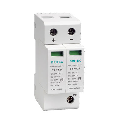 TY-40 220 DC SPD เครื่องป้องกันการกระจายไฟฟ้าแบบ 2