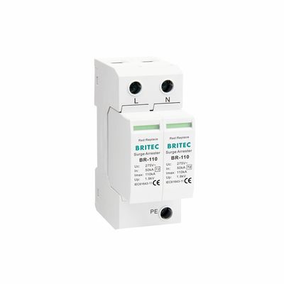 BR-110 4P OEM Type 2 Surge Protector 275v อุปกรณ์ป้องกันการกระชับกระชับกระชับกระชับกระชับกระชับ