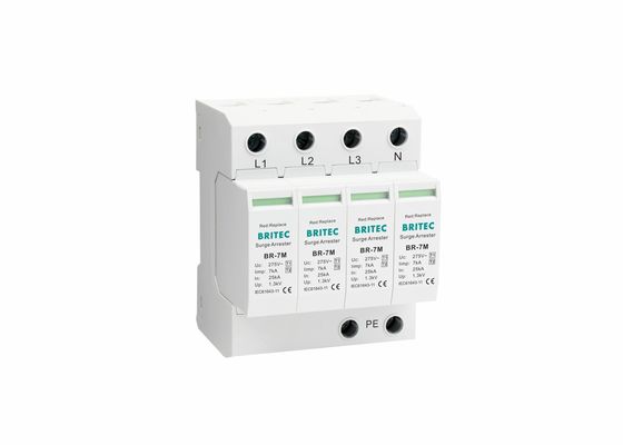 T1 + T2 อุปกรณ์ป้องกันการกระชับกระชับกระแสไฟฟ้า ปิดสายฟ้า 275V พล็อกอิน