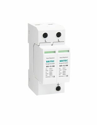 BR-12.5M-150 2P อุปกรณ์ป้องกันไฟกระชาก surge protector คลาส 1 ประเภท 1 2 spd ขายส่ง surge protectors