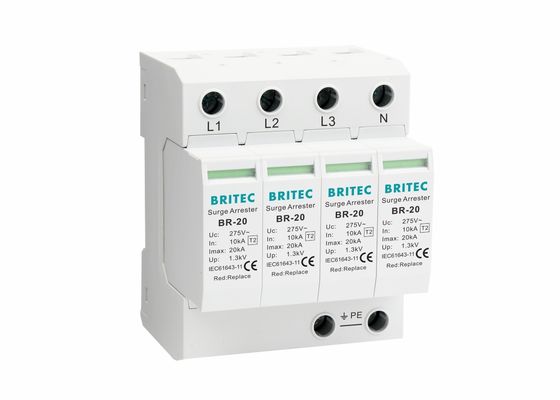 อุปกรณ์ป้องกันไฟกระโชกชนิดที่ 2 (SPD) 20kA ตามมาตรฐาน IEC61643-1, อุปกรณ์ป้องกันไฟกระชาก