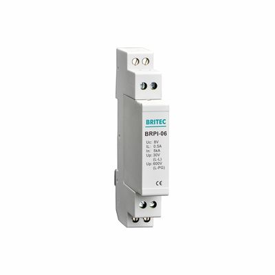 BRPI-2L Data Surge Protector พร้อม 5kA Protection Plug-in Design และ 10Mbps Bandwidth Signal Line SPD