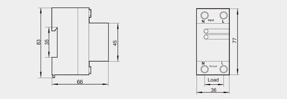 BROU-40 เครื่องป้องกันความแรงเกินระยะสั้น