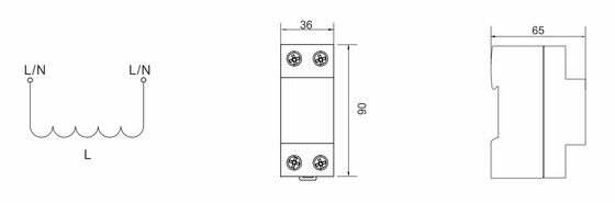 BRCI-63 63A การประสานงาน อินดูคเตอร์ การแยกตัว อินดูคทีฟิต การประสานงานสายฟ้า