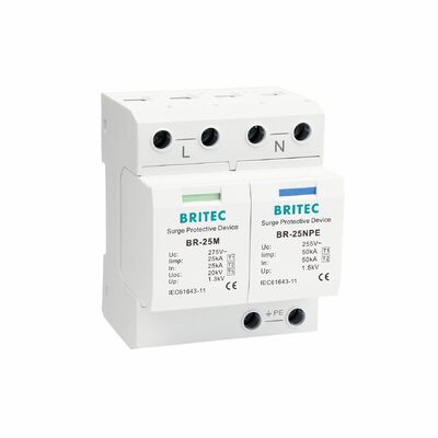 BR-25M 320 3+1 อุปกรณ์ป้องกันไฟกระชาก ระบบป้องกันไฟกระชากระบบไฟฟ้า อุปกรณ์ป้องกัน spd อุปกรณ์ป้องกันไฟกระชากอุตสาหกรรม