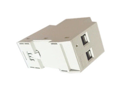 SPD 40kA 1 จุดป้องกันฟ้าผ่าราง Din ป้องกันฟ้าผ่าระบบไฟฟ้า IEC61643