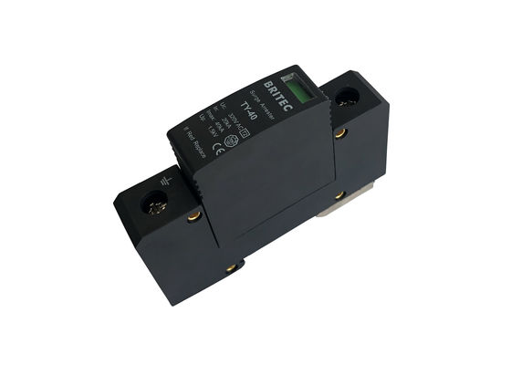 35 มิลลิเมตร Type 2 Surge Arrester Din Rail Surge Protector Type 2 - 1P