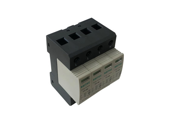 AC 4P Surge Suppressor 40KA บ้านป้องกันการกระจายไฟ