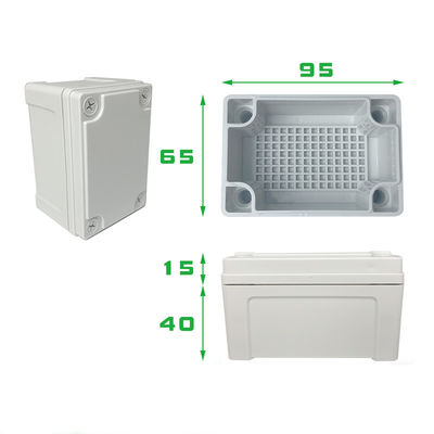TY-659555 กล่องเชื่อมต่อไฟฟ้าขนาด 95 ขนาดโครงการพลาสติก ABS IP66 Junction Enclosure