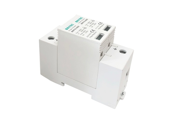600VDC 8/20μS Solar DC Power อุปกรณ์ป้องกันไฟกระชากสำหรับการติดตั้ง PV Class II