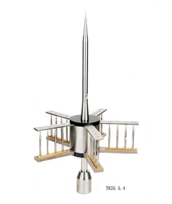TKIG 5.4 Lightning Rod ความต้านทานต่อการกัดกรองสูง ระบบป้องกันสายฟ้า ระบบป้องกันสายฟ้า อาคารป้องกันสายฟ้า