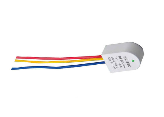 6kV / 3kA ประเภท 3 ระดับ III เครื่องปิดแรงกระแทกด้วยการออกแบบที่คอมพักทัดเพื่อการป้องกันที่เพิ่มเติม